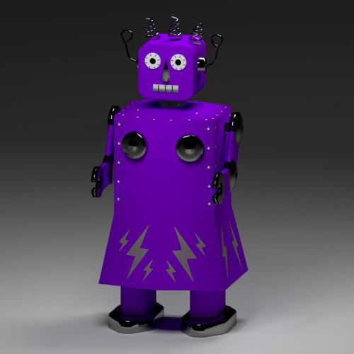 Electra Robot Tin Toy preview image